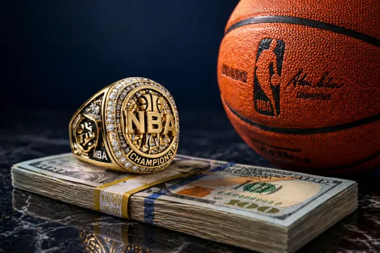 Championship ring money basketball