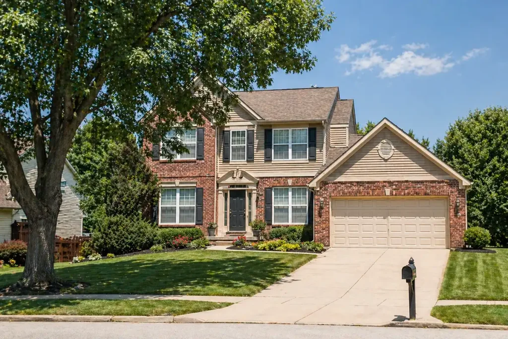 indianapolis suburban single family home