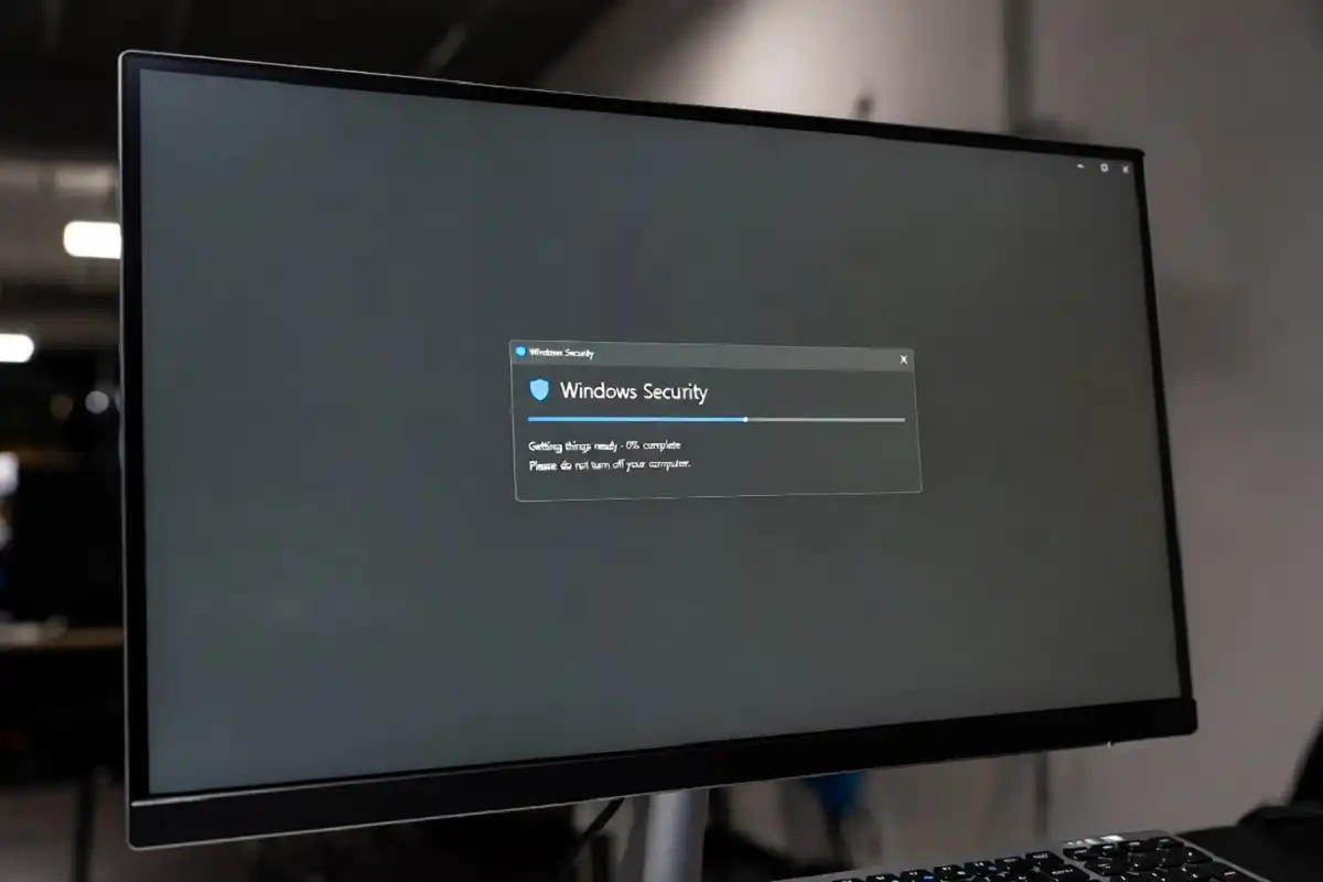 Microsoft Patch Tuesday May 2026 security update screen on enterprise computer
