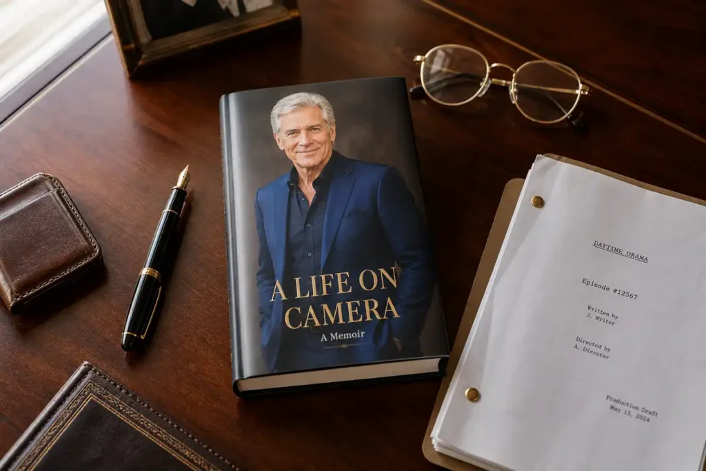 actor income sources flat lay