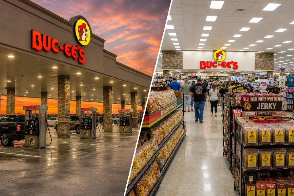 Buc-ee's fuel station and convenience store interior