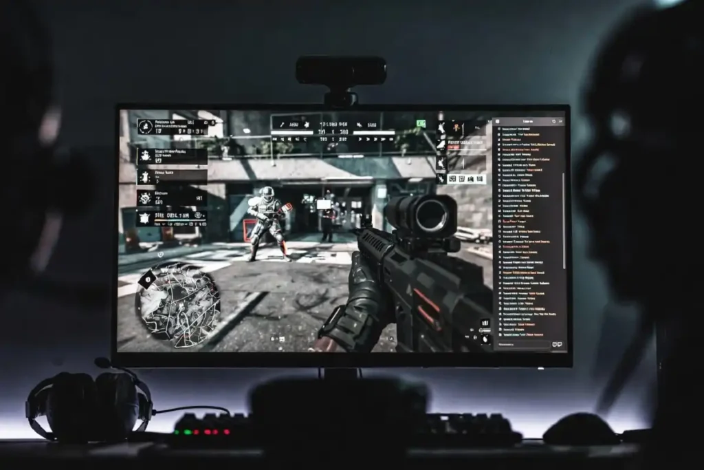 Jynxzi streaming Rainbow Six Siege live on Twitch with chat overlay