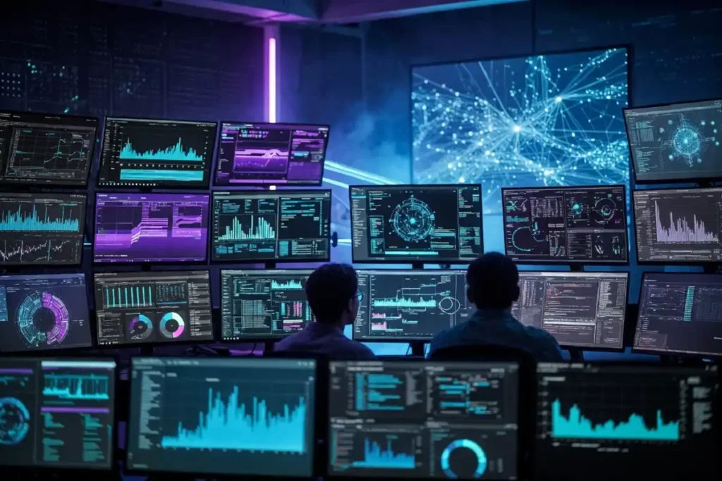 AI SOC platform dashboard showing automated threat detection from Databricks Panther Labs