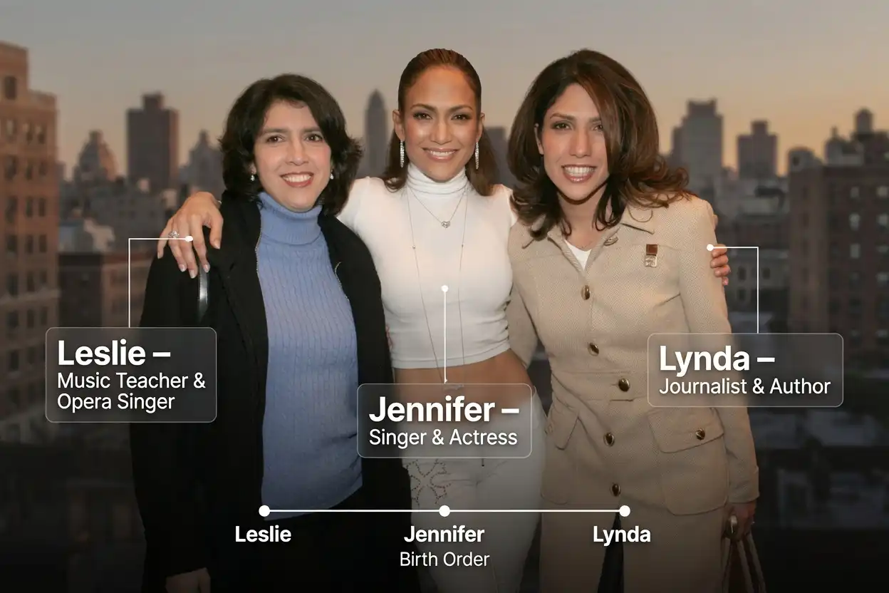 Jennifer Lopez sister Leslie Lopez shown as a music teacher leading a choral rehearsal